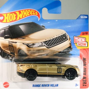 Hot Wheels Range Rover Velar - Then And Now