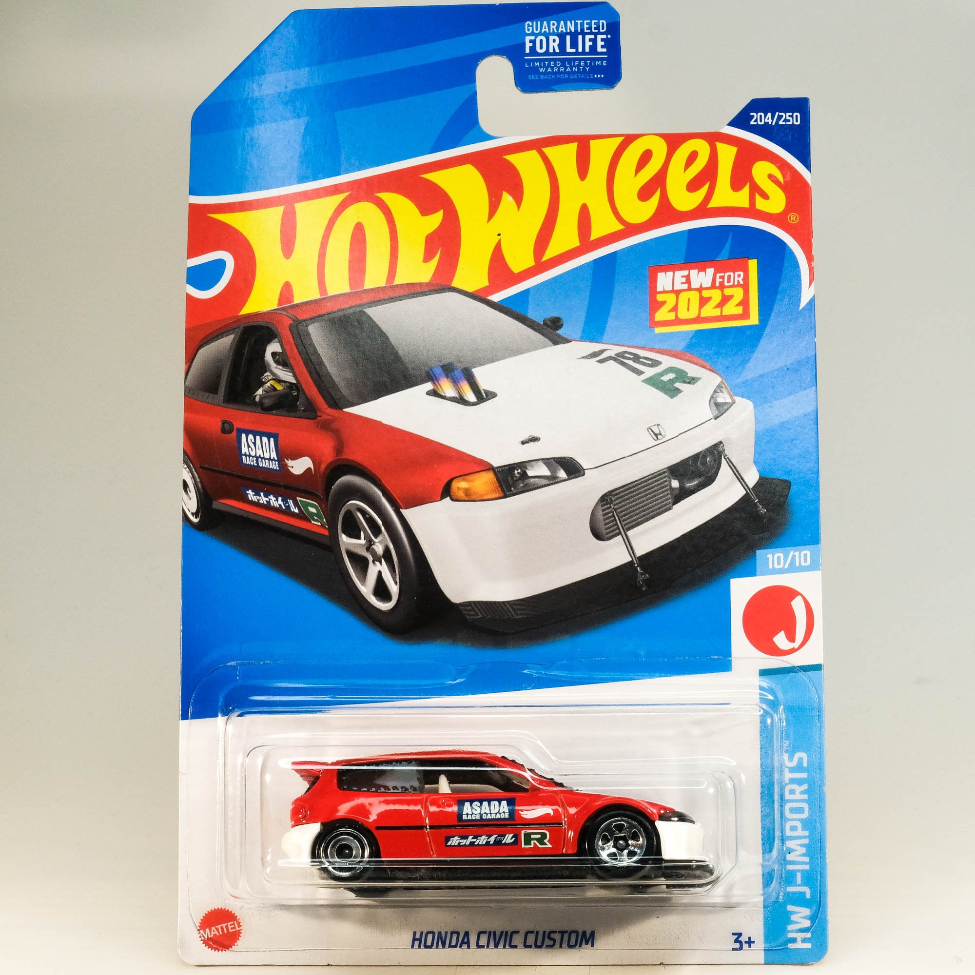 Hot Wheels Honda Civic Custom - HW J-imports - Etsy