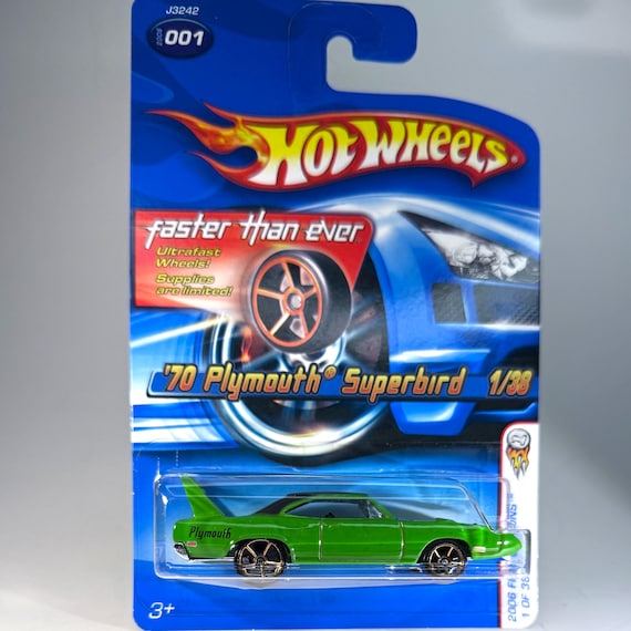 Vintage Hot Wheels '70 Plymouth Superbird - First Editions, Faster