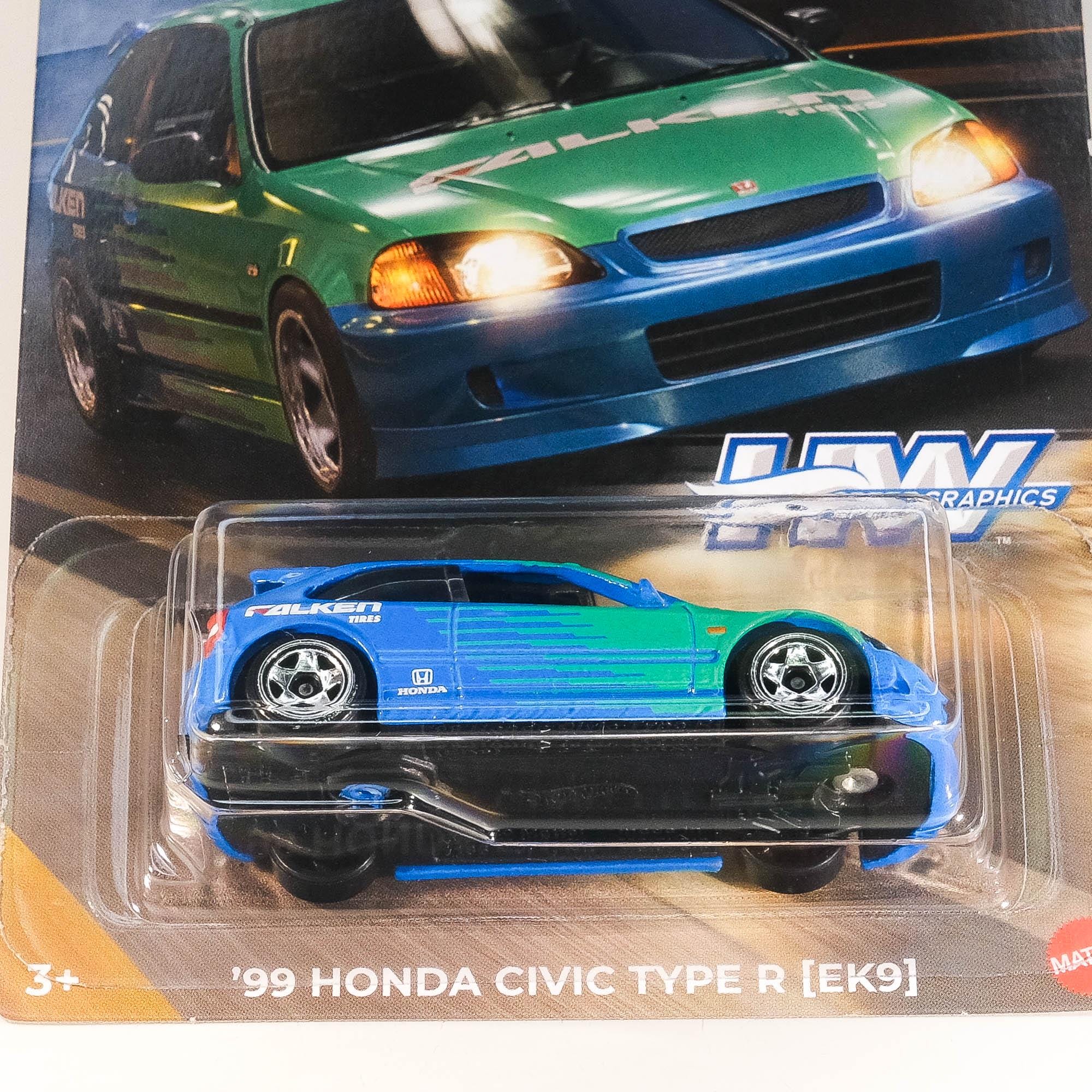 Hot Wheels '99 Honda Civic Type R (EK9) - HW Speed Graphics - Etsy