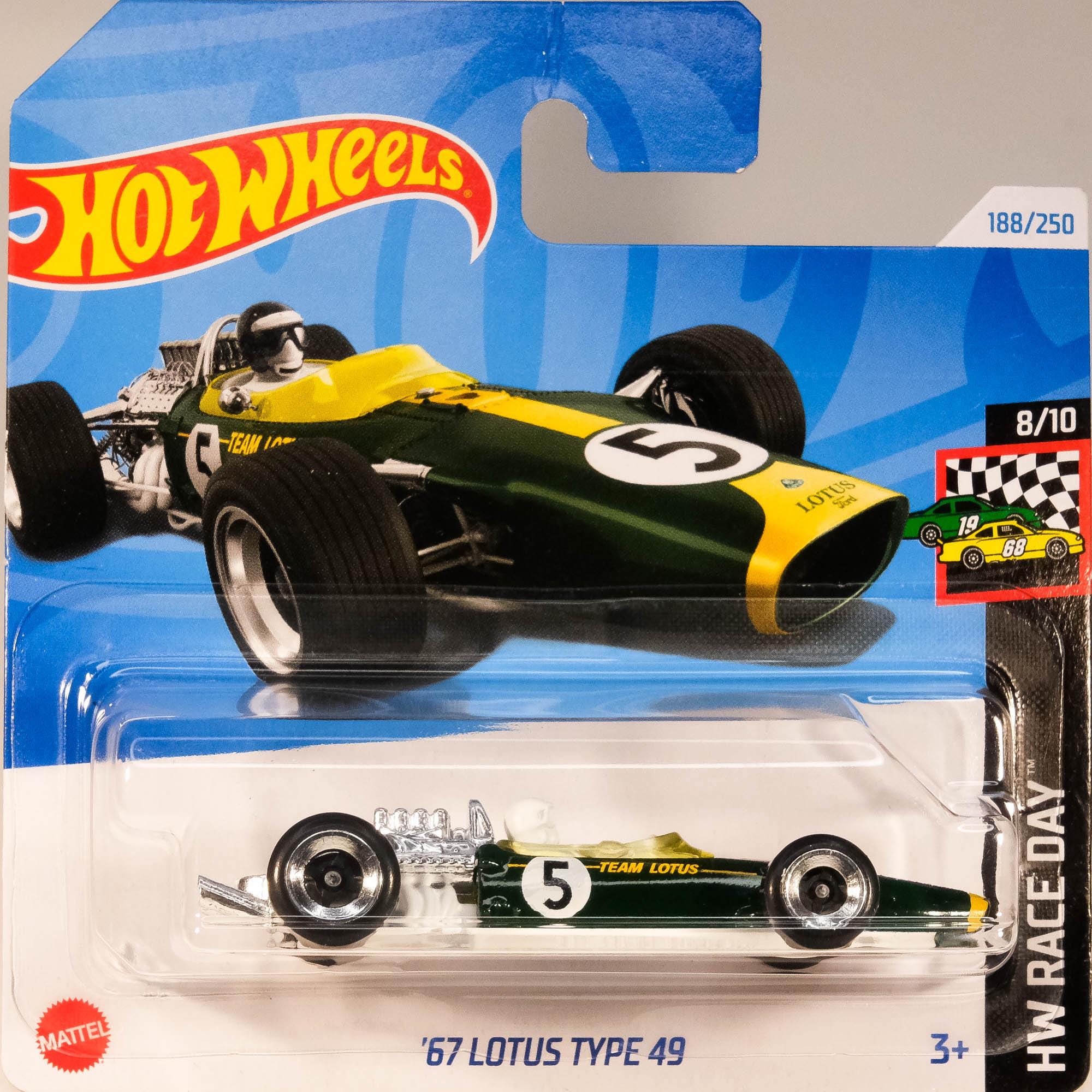 ホットウィール 67 LOTUS TYPE 49 10台 Hot wheels 67 Lotus Type 49 Unboxing - YouTube
