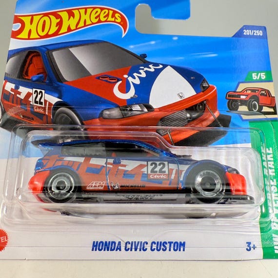 ホットウィール ホンダ シビック カスタム - HW リバース レイク
