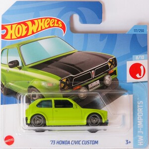 Hot Wheels Honda Civic Custom 1973 - Retro Coolness!