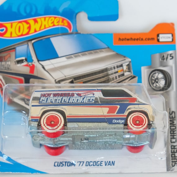 Hot Wheels Custom '77 Dodge Van - Super Cromados - Etsy