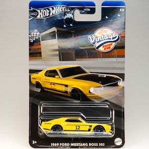 Ford Mustang Boss 302 1970 Bleu 1:43 Modèle IXO MODÈLE