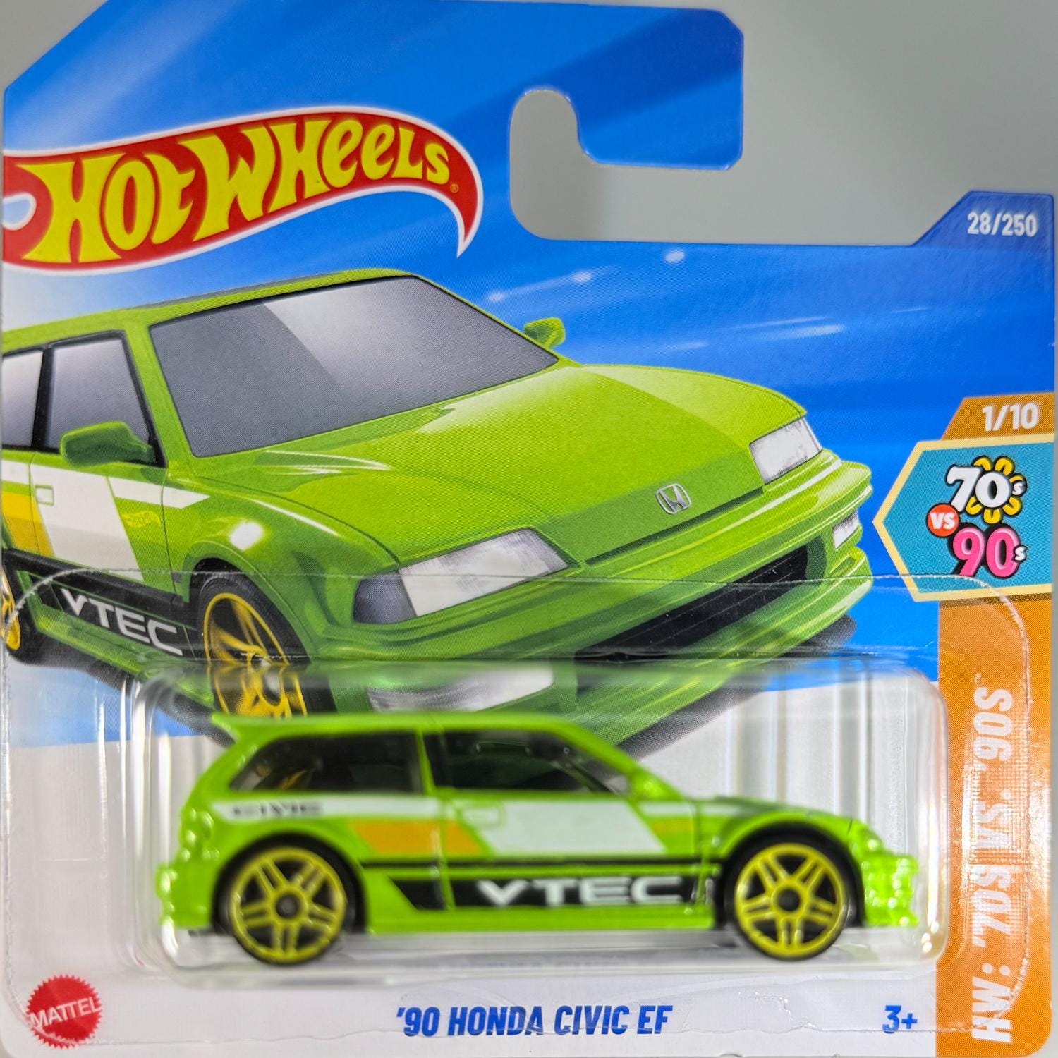 Hot Wheels '90 Honda Civic EF - HW '70S VS 90'S - Etsy Canada