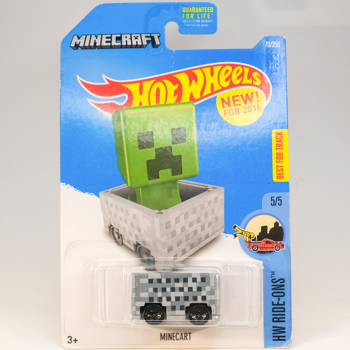 Hot Wheels Minecraft (creeper) - HW Ride-ons (2016) Achado Raro - Etsy
