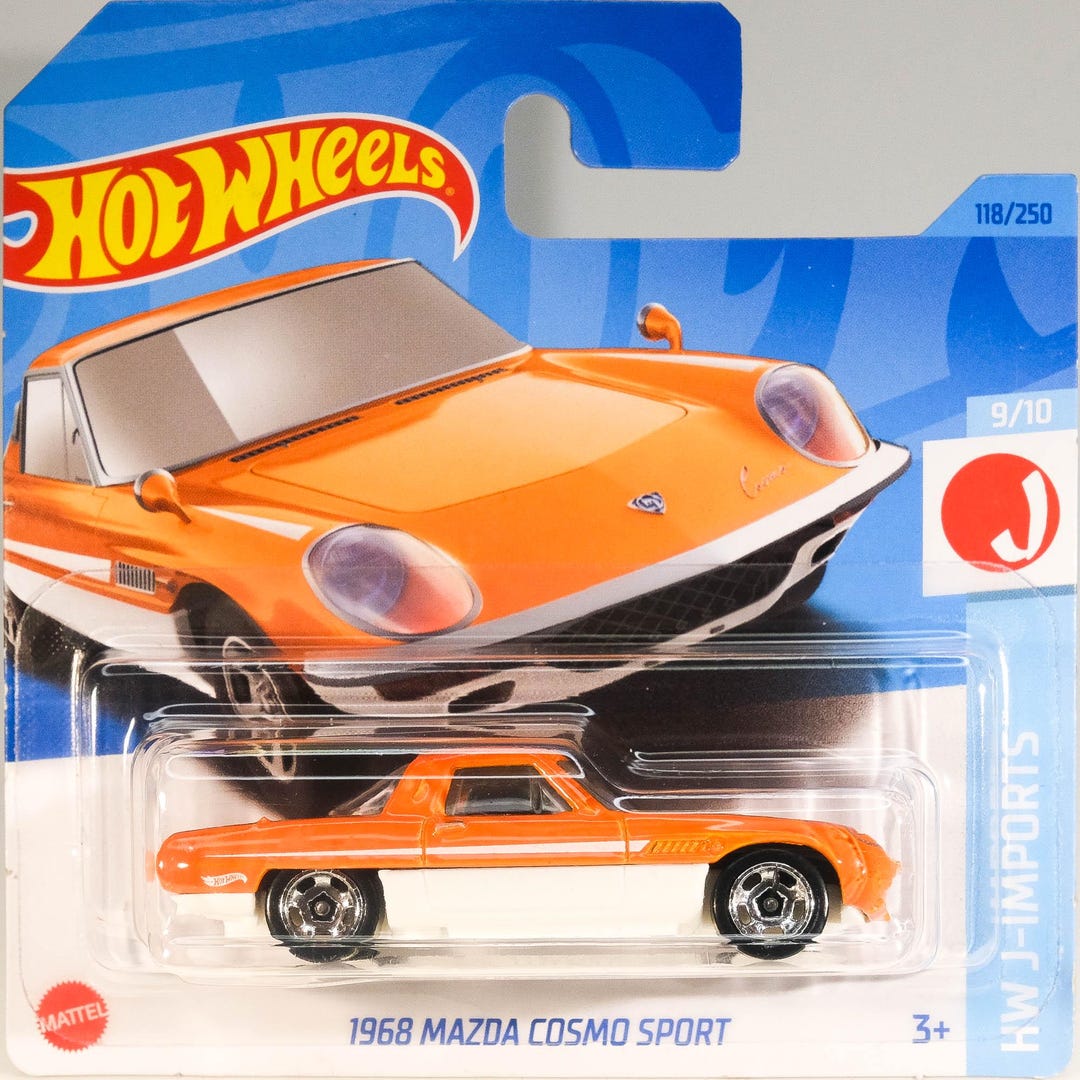 1968 Mazda Cosmo Sport Hot Wheels Diecast – J-imports Series 1/5