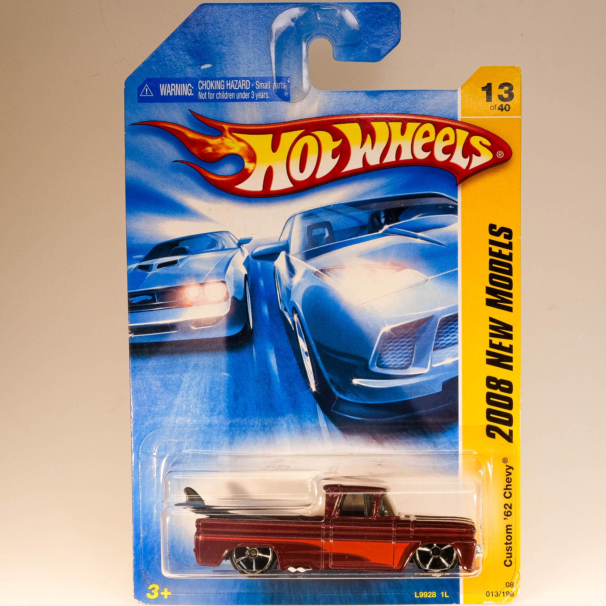 Vintage Hot Wheels Custom '62 Chevy Pickup - 2008 New Models