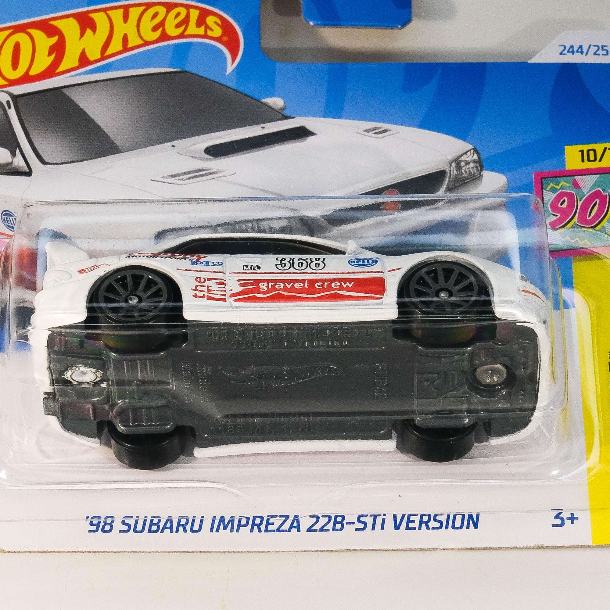 Hot Wheels Subaru Impreza 22B Sti-versão '98 - HW: Os Anos 90 - Etsy