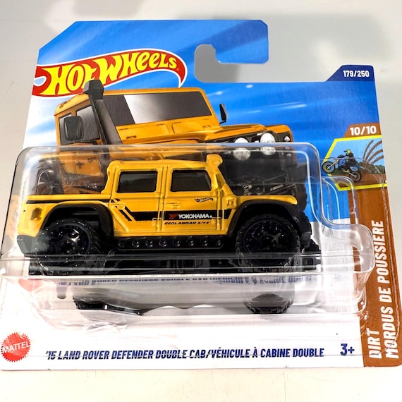 ホットウィール '15 ランドローバー ディフェンダー ダブルキャブ - HW