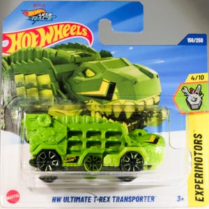 Hot Wheels Ultimativer T-Rex Transporter (Netflix Hot Wheels Let&#39;s Rennen) - Experimotors