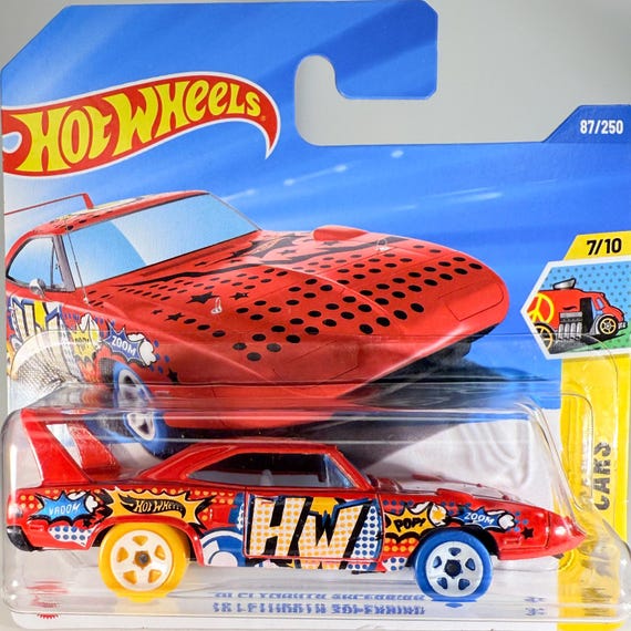 Hot Wheels '70 Plymouth Superbird - HW Art Cars - Etsy
