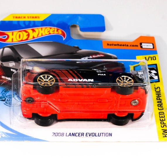 Hot Wheels 2008 Lancer Evolution - HW Speed Graphics - Etsy Finland