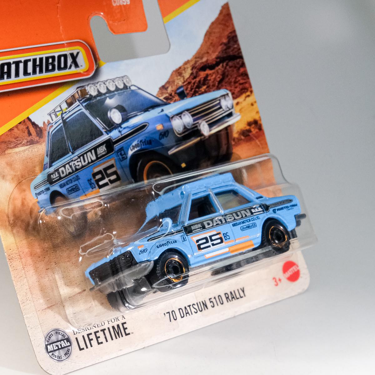 Datsun 510 Rally Matchbox '70 - Etsy España