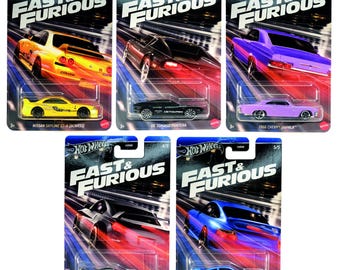 Hot Wheels Fast & Furious 5-Pack - Etsy 日本