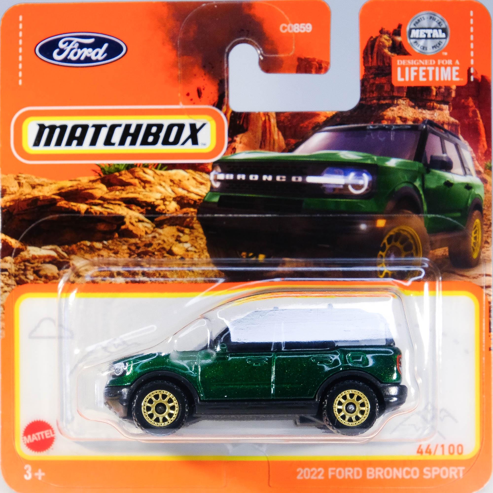 2024 Matchbox Power Grabs #44 2022 Ford Bronco Sport