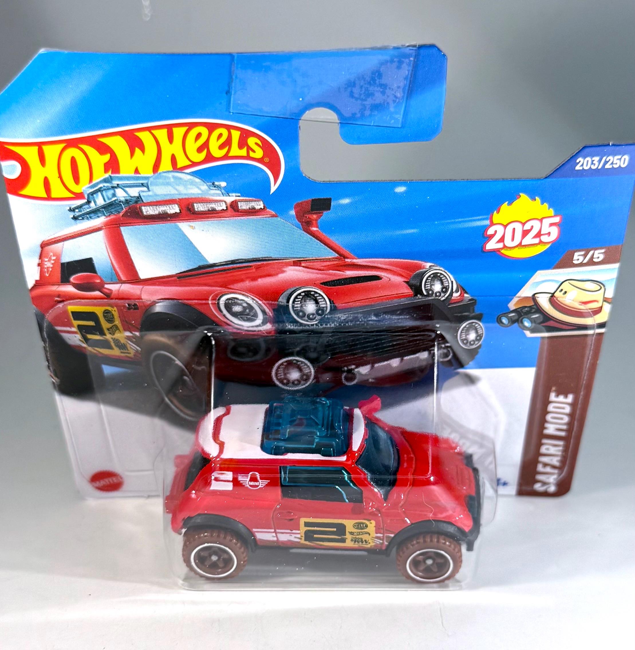Hot Wheels - Lil' Roar Mini Cooper Monte Carlo Rally - Safari Mode 2025