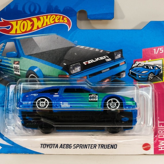 Hot Wheels Toyota AE86 Sprinter Trueno - HW Drift - Etsy