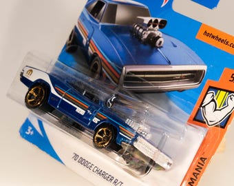 ホットウィール　1970　ダッジ・チャージャー R/T - チェイスカー ホットウィール '70 ダッジ チャージャー R/T - マッスルマニア - Etsy