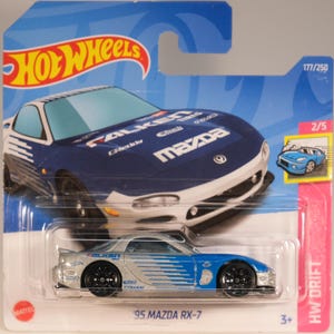 Hot Wheels &#39;95 Mazda RX-7 - HW Dift (Falken)