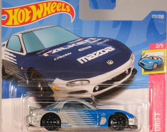 トミカ マツダ サバンナ RX-7 レーシングカー 74 ホワイト オレンジ