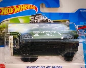 Hot Wheels '55 Chevy Bel Air Gasser - Triassic-five - Etsy