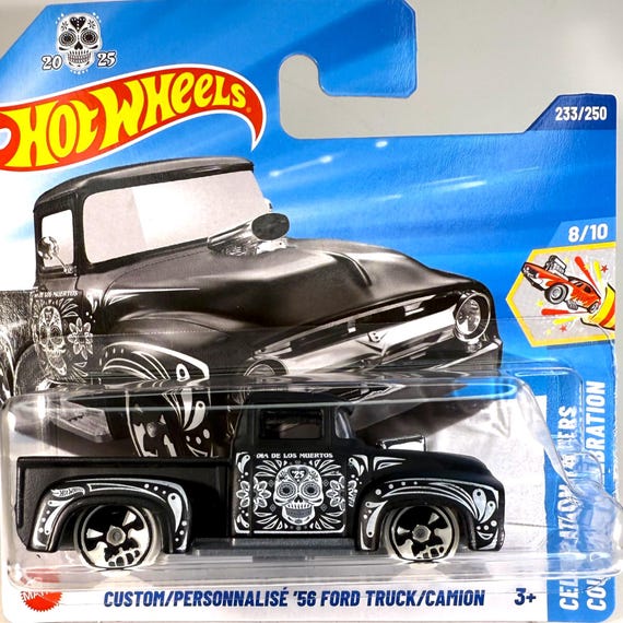 ホットウィール ‘56 FORD TRUCK Amazon.com: Hot Wheels Custom '56 Ford Truck, Hot Trucks 2/10