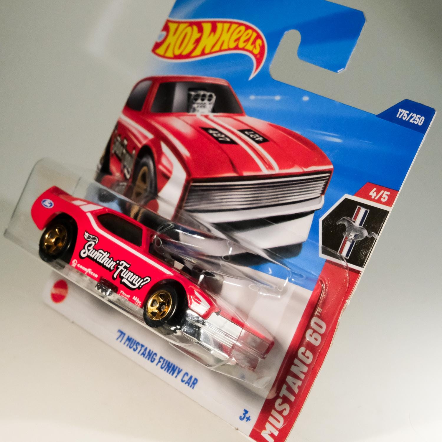ホットウィール '71 マスタング ファニーカー - マスタング 60周年