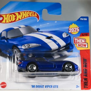 Hot Wheels 96 Dodge Viper GTS - Damals und heute (Erstausgabe) 2025
