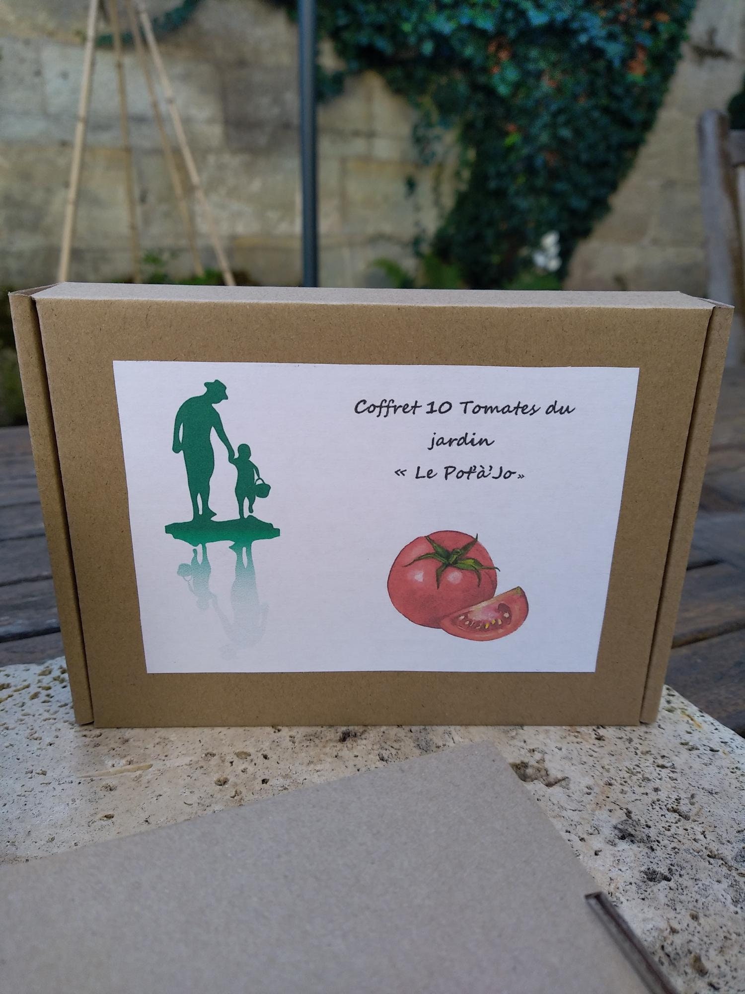 Coffret 10 Sachet de Graines Tomates Du Jardin Le Pot'à'jo