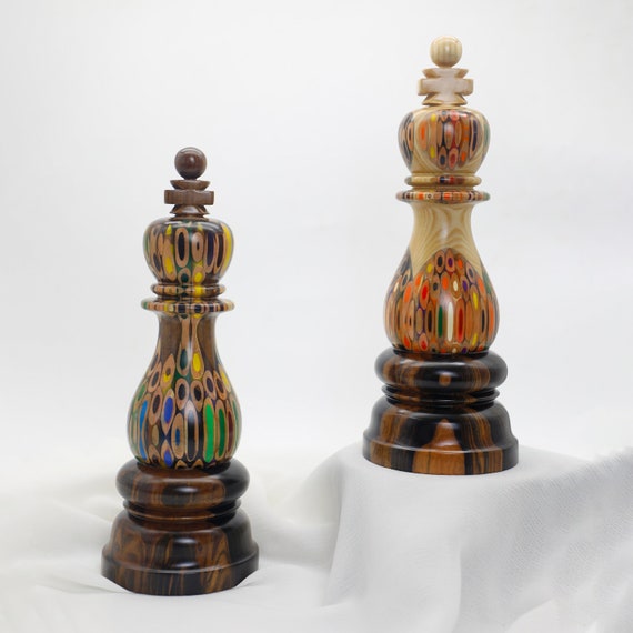 Large Chess Piece King Cast in Resin 