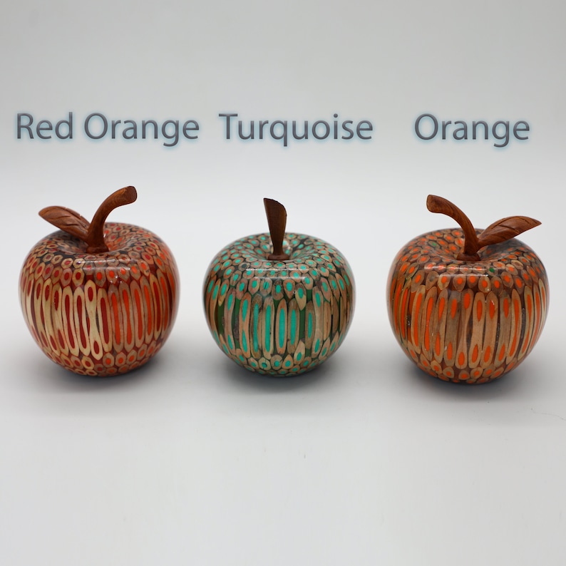 unique teacher gift, teacher resin apple, acrylic apple, apple colored pencil, resin pencils, large fruit figurine, ornaments for living room, wooden fruit ornament, apple gifts for teachers, teacher handmade sculpture, handmade apple, unique apple decor, decorative apple, Resin Apple Fruit, Decorative Fruit, Resin apple artwork, wedding anni gift, Gift for teacher, Art gifts, school gifts, educational gifts, college gifts