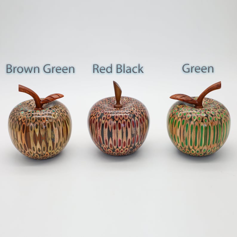 unique teacher gift, teacher resin apple, acrylic apple, apple colored pencil, resin pencils, large fruit figurine, ornaments for living room, wooden fruit ornament, apple gifts for teachers, teacher handmade sculpture, handmade apple, unique apple decor, decorative apple, Resin Apple Fruit, Decorative Fruit, Resin apple artwork, wedding anni gift, Gift for teacher, Art gifts, school gifts, educational gifts, college gifts