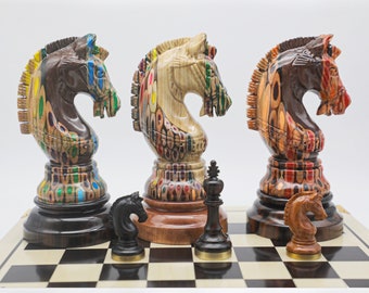 Special Edition Giant Deluxe Resin Chess Piece - Henry Chess Sets