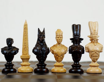 Luxury of Egyptian Chess Set – Henry Le’s Signature