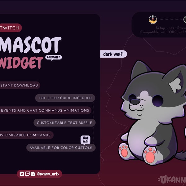 Twitch Stream Pet Etsy