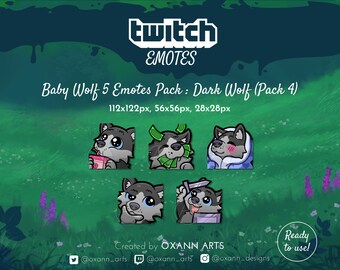 Emotes And Other Quality Twitch Products For Par Oxannarts Sur Etsy