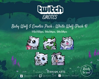 Emotes And Other Quality Twitch Products For Par Oxannarts Sur Etsy