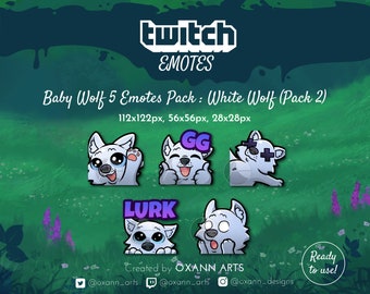 Emotes And Other Quality Twitch Products For Par Oxannarts Sur Etsy