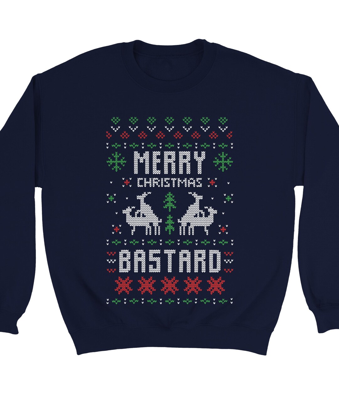 Merry christmas you complete bastard card