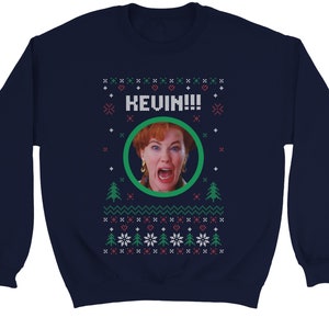 Kevin!!! - Unisex Sweatshirt - Weihnachtspullover Ugly Funny - Home Alone Kevin - Unisex