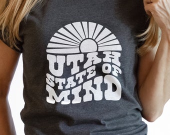 Utah State of Mind SVG files - Utah word art - States svg - Utah cut files for cricut - Utah vector