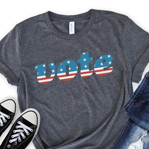 Stars & Stripes Vote SVG - voting SVG - vote clip art - vote graphic - political svg - Vote cut files for cricut - Election svg files