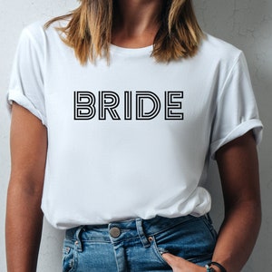 Bride SVG - Wedding svg - Bride Shirt svg - Wedding cut files for cricut - Bachelorette Shirt vector