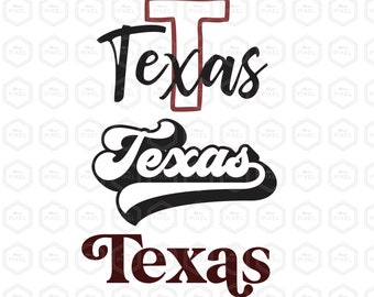 Download Texas Word Art Svg Etsy