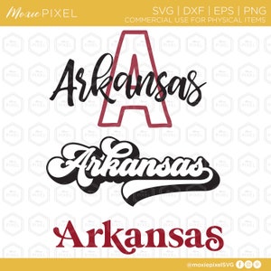 Arkansas SVG files - Arkansas word art - States svg - Arkansas cut files for cricut - Arkansas vector