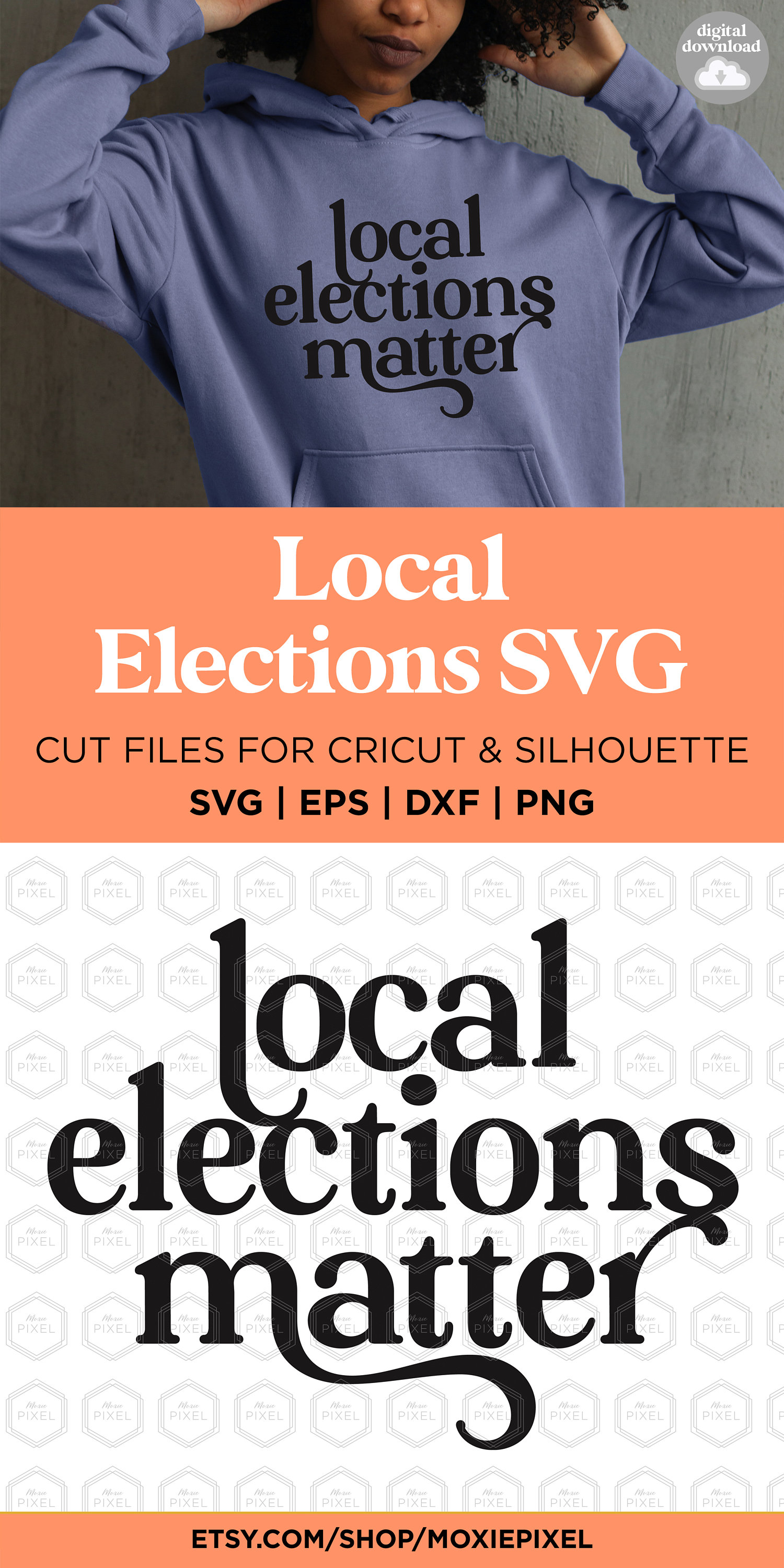 Local Elections Matter SVG - Voting SVG - Election Clip Art - Vote ...