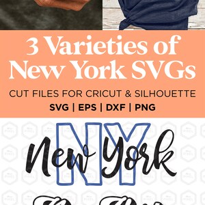 New York SVG files New York word art States svg New York cut files for cricut New York vector image 5
