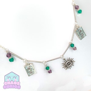 The Magnus Archives Necklace, TMA Jewellery, The Magnus Archives, The Eye, Ceaseless Watcher